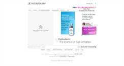 Desktop Screenshot of hydroderm.com
